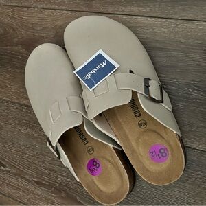 Cushionaire Clogg Grey/White Size 8.5 NWT